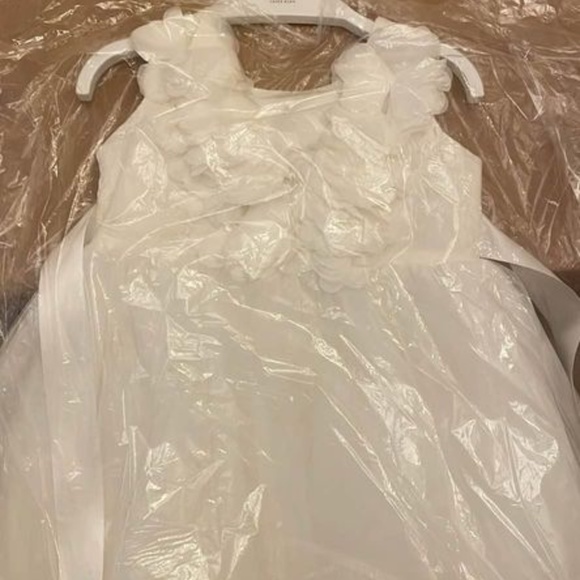 BRAND NEW baby teter warm baptism wedding flower girl dress size 9M & 12M - Picture 10 of 10